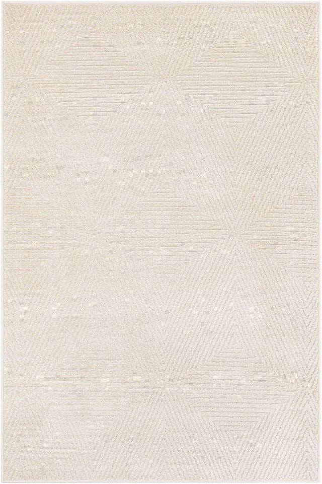 Beige 4' 1 x 6' 1 Sabrina Soto Outdoor Rectangle Area Rug Weather Resistant for Patio, Deck, Terrace, Balcony, Porch Durable Carpet for Exterior Home Design for Sale at Rug Engine
