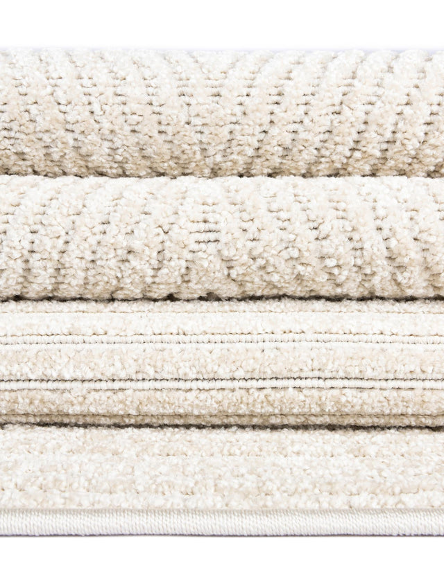 Beige 5' 1 x 5' 1 Sabrina Soto Outdoor Round Area Rug Weather Resistant for Patio, Deck, Terrace, Balcony, Porch Durable Carpet for Exterior Home Design for Sale at Rug Engine