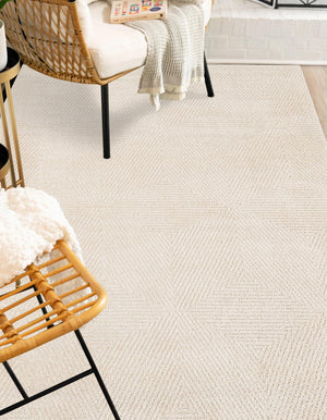 Beige 2' x 3' 1 Sabrina Soto Outdoor Rectangle Area Rug Weather Resistant for Patio, Deck, Terrace, Balcony, Porch Durable Carpet for Exterior Home Design for Sale at Rug Engine