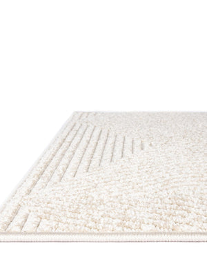 Beige 2' 7 x 12' Sabrina Soto Outdoor Runner Area Rug Weather Resistant for Patio, Deck, Terrace, Balcony, Porch Durable Carpet for Exterior Home Design for Sale at Rug Engine