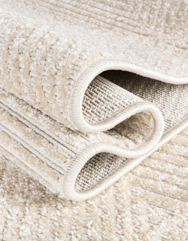 Beige 2' 7 x 12' Sabrina Soto Outdoor Runner Area Rug Weather Resistant for Patio, Deck, Terrace, Balcony, Porch Durable Carpet for Exterior Home Design for Sale at Rug Engine