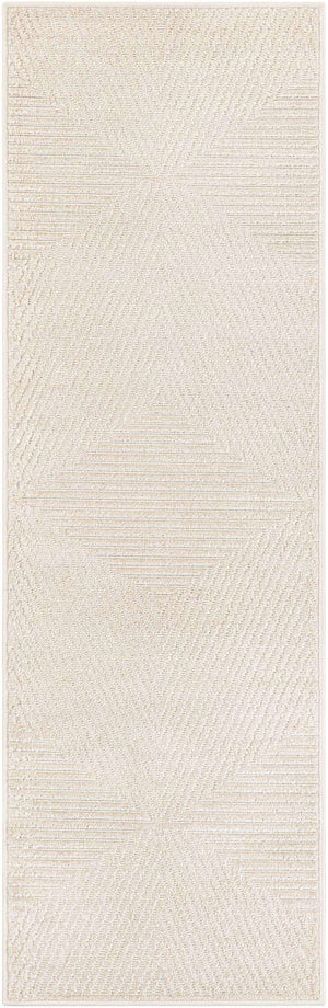 Beige 2' x 6' 1 Sabrina Soto Outdoor Runner Area Rug Weather Resistant for Patio, Deck, Terrace, Balcony, Porch Durable Carpet for Exterior Home Design for Sale at Rug Engine