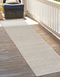Gray 2' 7 x 12' Sabrina Soto Outdoor Runner Area Rug Weather Resistant for Patio, Deck, Terrace, Balcony, Porch Durable Carpet for Exterior Home Design for Sale at Rug Engine