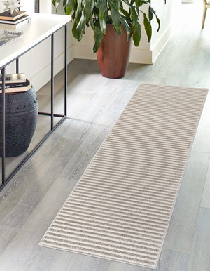 Gray 2' x 8' Sabrina Soto Outdoor Runner Area Rug Weather Resistant for Patio, Deck, Terrace, Balcony, Porch Durable Carpet for Exterior Home Design for Sale at Rug Engine