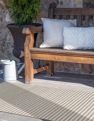 Gray 2' 7 x 10' Sabrina Soto Outdoor Runner Area Rug Weather Resistant for Patio, Deck, Terrace, Balcony, Porch Durable Carpet for Exterior Home Design for Sale at Rug Engine