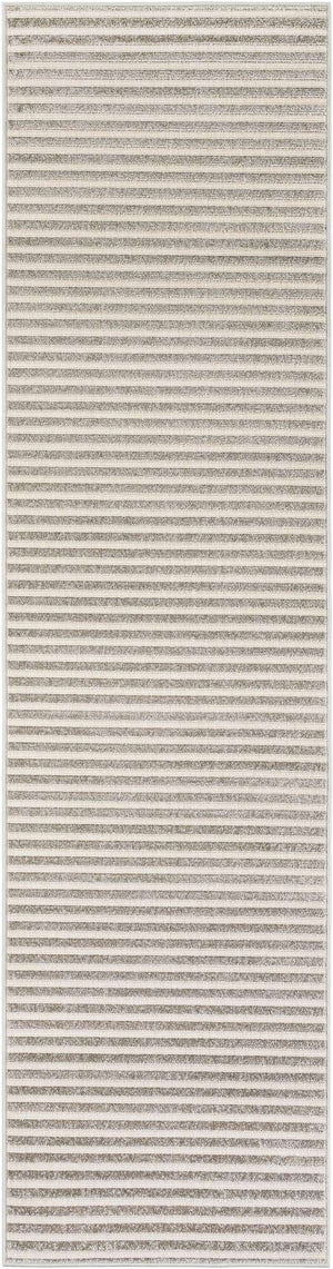 Gray 2' 7 x 10' Sabrina Soto Outdoor Runner Area Rug Weather Resistant for Patio, Deck, Terrace, Balcony, Porch Durable Carpet for Exterior Home Design for Sale at Rug Engine