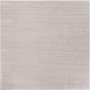 Gray 10' x 10' Sabrina Soto Outdoor Square Area Rug Weather Resistant for Patio, Deck, Terrace, Balcony, Porch Durable Carpet for Exterior Home Design for Sale at Rug Engine