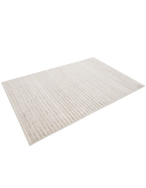 Gray 4' 1 x 6' 1 Sabrina Soto Outdoor Rectangle Area Rug Weather Resistant for Patio, Deck, Terrace, Balcony, Porch Durable Carpet for Exterior Home Design for Sale at Rug Engine