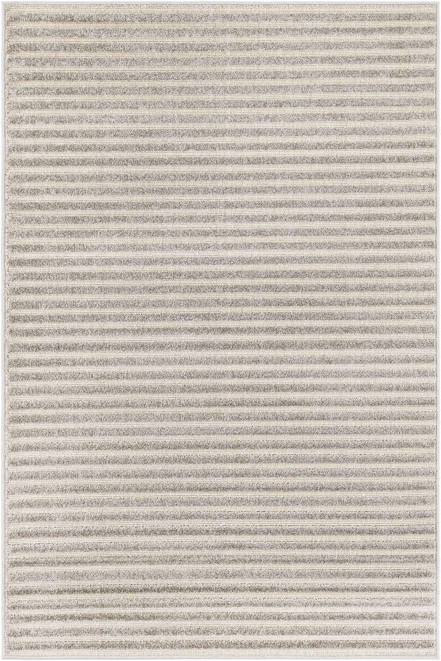 Gray 4' 1 x 6' 1 Sabrina Soto Outdoor Rectangle Area Rug Weather Resistant for Patio, Deck, Terrace, Balcony, Porch Durable Carpet for Exterior Home Design for Sale at Rug Engine