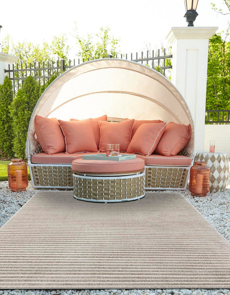 Gray 2' x 3' 1 Sabrina Soto Outdoor Rectangle Rug