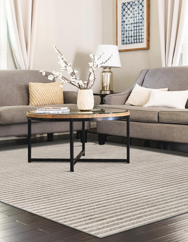 Gray 4' 1 x 6' 1 Sabrina Soto Outdoor Rectangle Area Rug Weather Resistant for Patio, Deck, Terrace, Balcony, Porch Durable Carpet for Exterior Home Design for Sale at Rug Engine