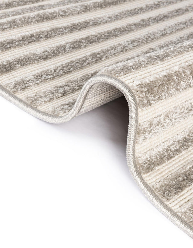 Gray 2' 7 x 10' Sabrina Soto Outdoor Runner Area Rug Weather Resistant for Patio, Deck, Terrace, Balcony, Porch Durable Carpet for Exterior Home Design for Sale at Rug Engine