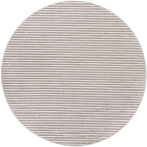 Gray 7' 10 x 7' 10 Sabrina Soto Outdoor Round Area Rug Weather Resistant for Patio, Deck, Terrace, Balcony, Porch Durable Carpet for Exterior Home Design for Sale at Rug Engine