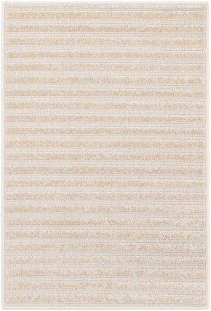 Beige and Ivory 2' x 3' 1 Sabrina Soto Outdoor Rectangle Area Rug Weather Resistant for Patio, Deck, Terrace, Balcony, Porch Durable Carpet for Exterior Home Design for Sale at Rug Engine