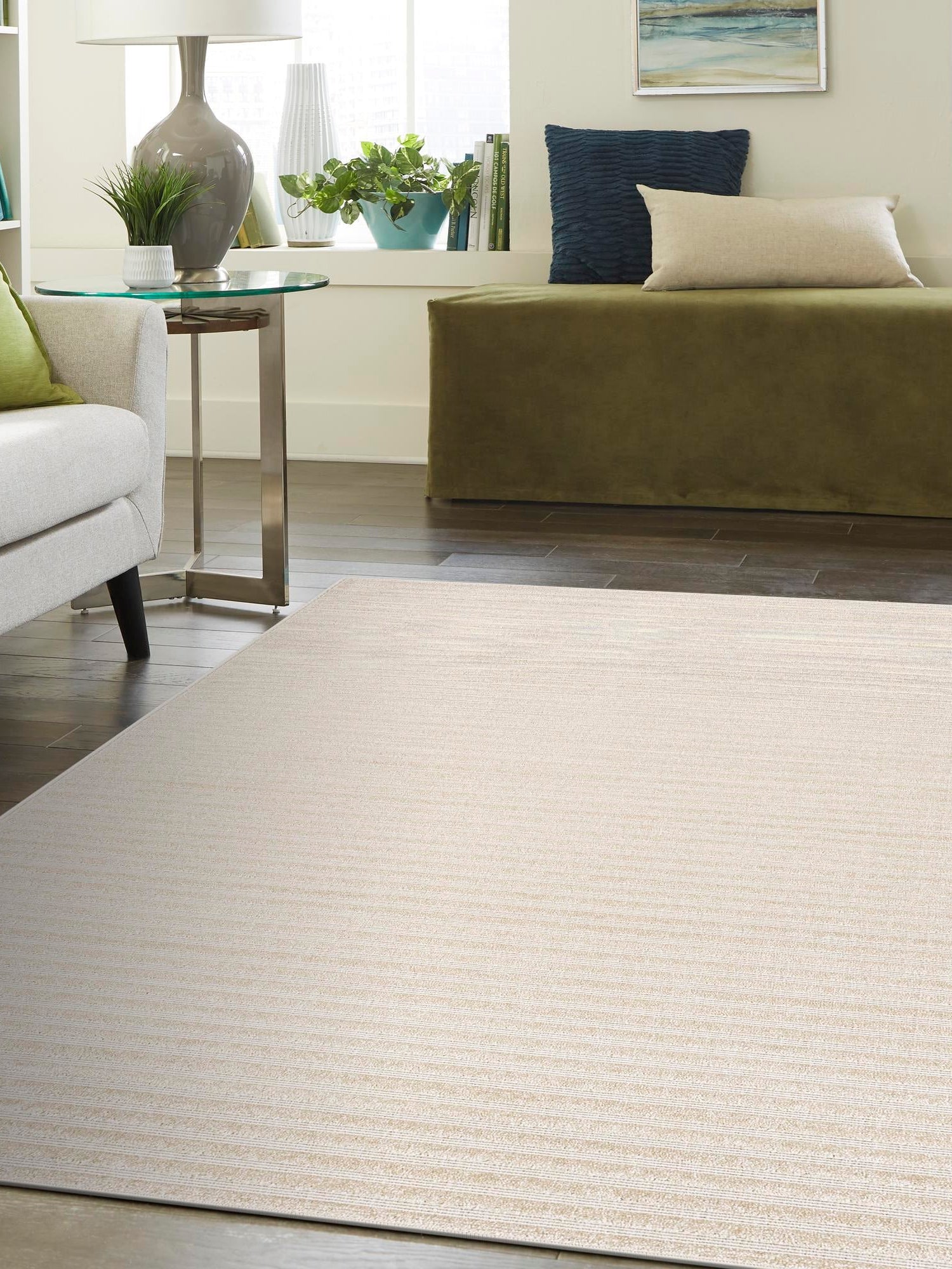 Beige and Ivory 10' x 14' 1 Sabrina Soto Outdoor Rectangle Area Rug Weather Resistant for Patio, Deck, Terrace, Balcony, Porch Durable Carpet for Exterior Home Design for Sale at Rug Engine