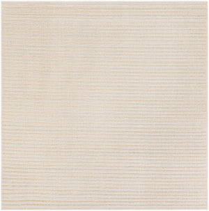 Beige and Ivory 7' 10 x 7' 10 Sabrina Soto Outdoor Square Area Rug Weather Resistant for Patio, Deck, Terrace, Balcony, Porch Durable Carpet for Exterior Home Design for Sale at Rug Engine