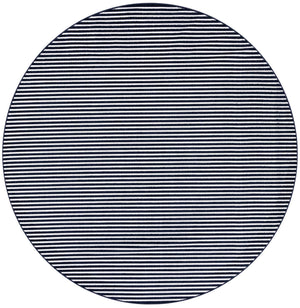 Navy Blue 10' x 10' Sabrina Soto Outdoor Round Area Rug Weather Resistant for Patio, Deck, Terrace, Balcony, Porch Durable Carpet for Exterior Home Design for Sale at Rug Engine