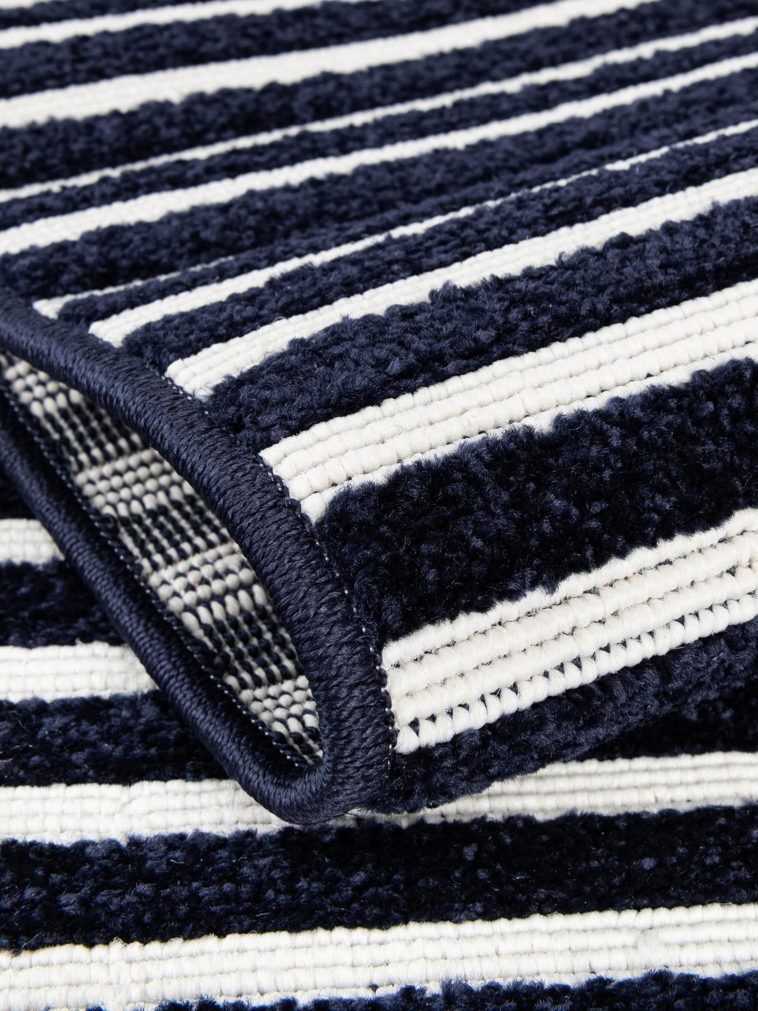 Navy Blue 7' 10 x 10' Sabrina Soto Outdoor Rectangle Area Rug Weather Resistant for Patio, Deck, Terrace, Balcony, Porch Durable Carpet for Exterior Home Design for Sale at Rug Engine