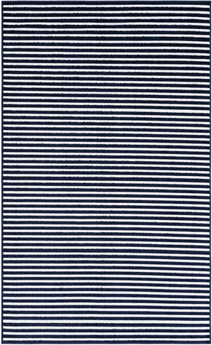 Navy Blue 5' 1 x 8' Sabrina Soto Outdoor Rectangle Area Rug Weather Resistant for Patio, Deck, Terrace, Balcony, Porch Durable Carpet for Exterior Home Design for Sale at Rug Engine
