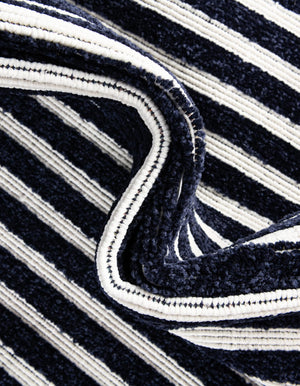 Navy Blue 2' 7 x 12' Sabrina Soto Outdoor Runner Area Rug Weather Resistant for Patio, Deck, Terrace, Balcony, Porch Durable Carpet for Exterior Home Design for Sale at Rug Engine