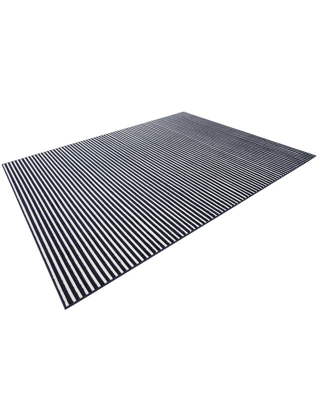 Navy Blue 7' 10 x 10' Sabrina Soto Outdoor Rectangle Area Rug Weather Resistant for Patio, Deck, Terrace, Balcony, Porch Durable Carpet for Exterior Home Design for Sale at Rug Engine