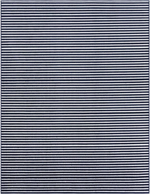 Navy Blue 7' 10 x 10' Sabrina Soto Outdoor Rectangle Area Rug Weather Resistant for Patio, Deck, Terrace, Balcony, Porch Durable Carpet for Exterior Home Design for Sale at Rug Engine