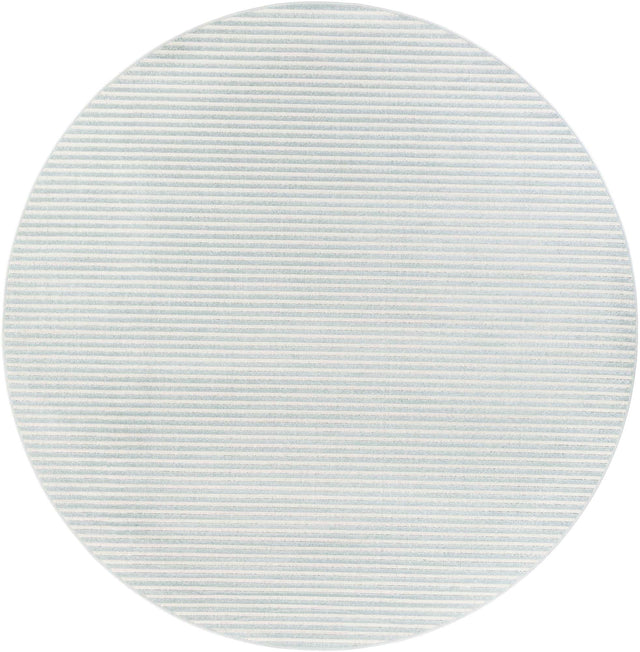 Light Blue 10' x 10' Sabrina Soto Outdoor Round Area Rug Weather Resistant for Patio, Deck, Terrace, Balcony, Porch Durable Carpet for Exterior Home Design for Sale at Rug Engine