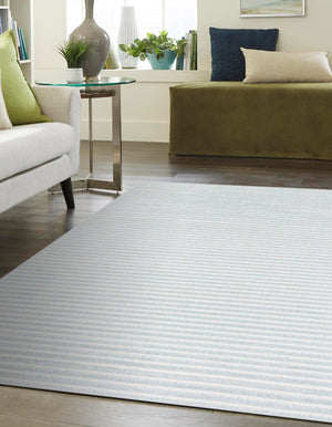 Light Blue 9' x 12' Sabrina Soto Outdoor Rectangle Area Rug Weather Resistant for Patio, Deck, Terrace, Balcony, Porch Durable Carpet for Exterior Home Design for Sale at Rug Engine