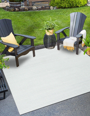 Light Blue 10' x 10' Sabrina Soto Outdoor Square Area Rug Weather Resistant for Patio, Deck, Terrace, Balcony, Porch Durable Carpet for Exterior Home Design for Sale at Rug Engine
