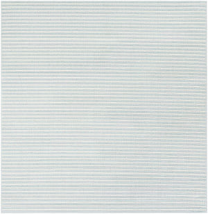 Light Blue 8' x 8' Sabrina Soto Outdoor Square Area Rug Weather Resistant for Patio, Deck, Terrace, Balcony, Porch Durable Carpet for Exterior Home Design for Sale at Rug Engine