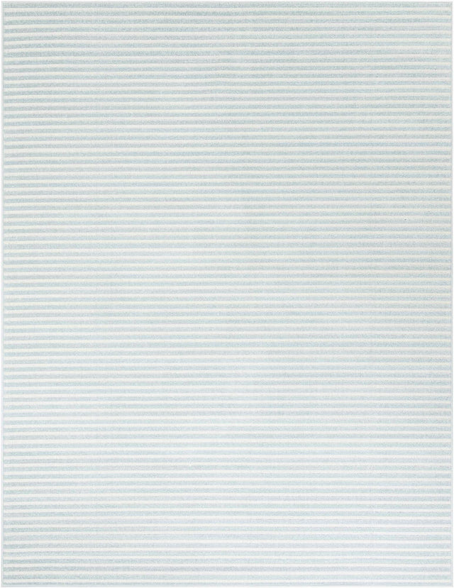 Light Blue 8' x 10' Sabrina Soto Outdoor Rectangle Area Rug Weather Resistant for Patio, Deck, Terrace, Balcony, Porch Durable Carpet for Exterior Home Design for Sale at Rug Engine