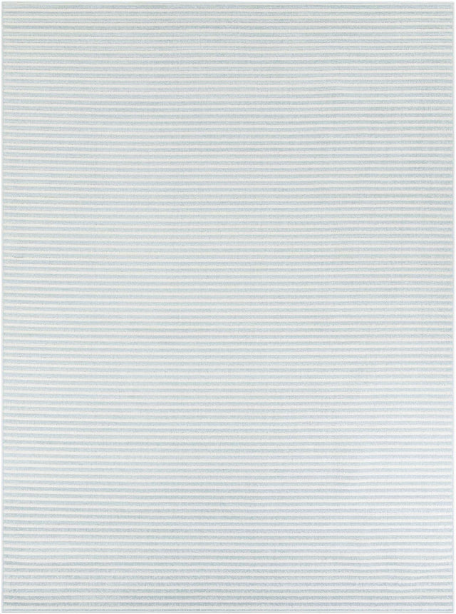 Light Blue 9' x 12' Sabrina Soto Outdoor Rectangle Area Rug Weather Resistant for Patio, Deck, Terrace, Balcony, Porch Durable Carpet for Exterior Home Design for Sale at Rug Engine