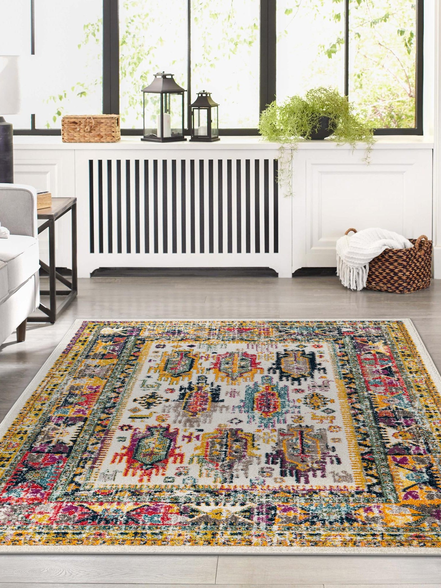 Ivory 7' 10 x 10' Penrose Rectangle Area Rug