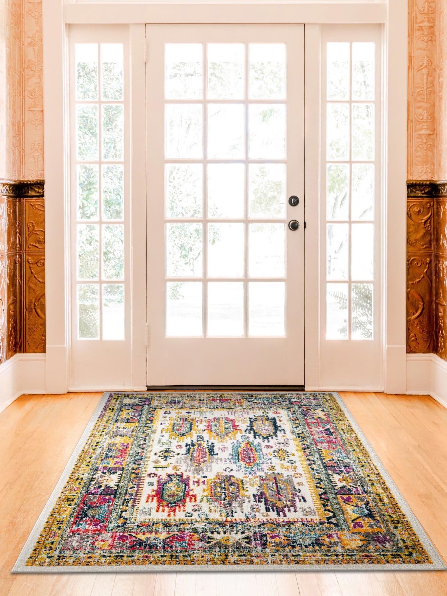 Ivory 6' 1 x 9' Penrose Rectangle Area Rug