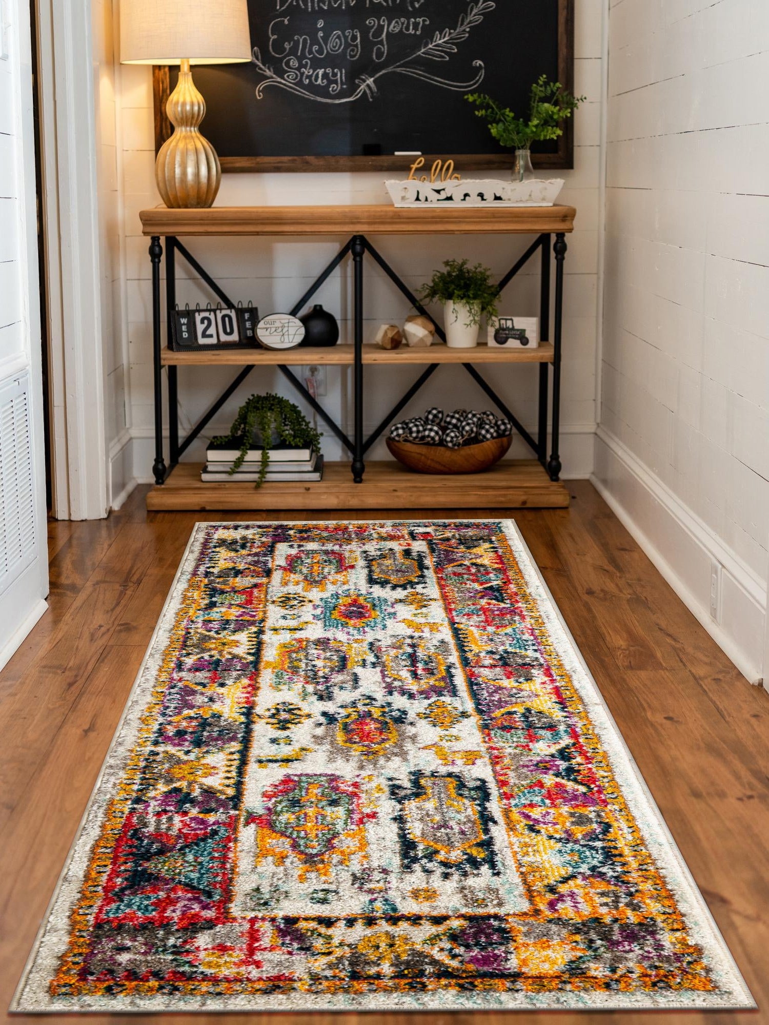 Ivory 2' x 8' Penrose Runner Area Rug