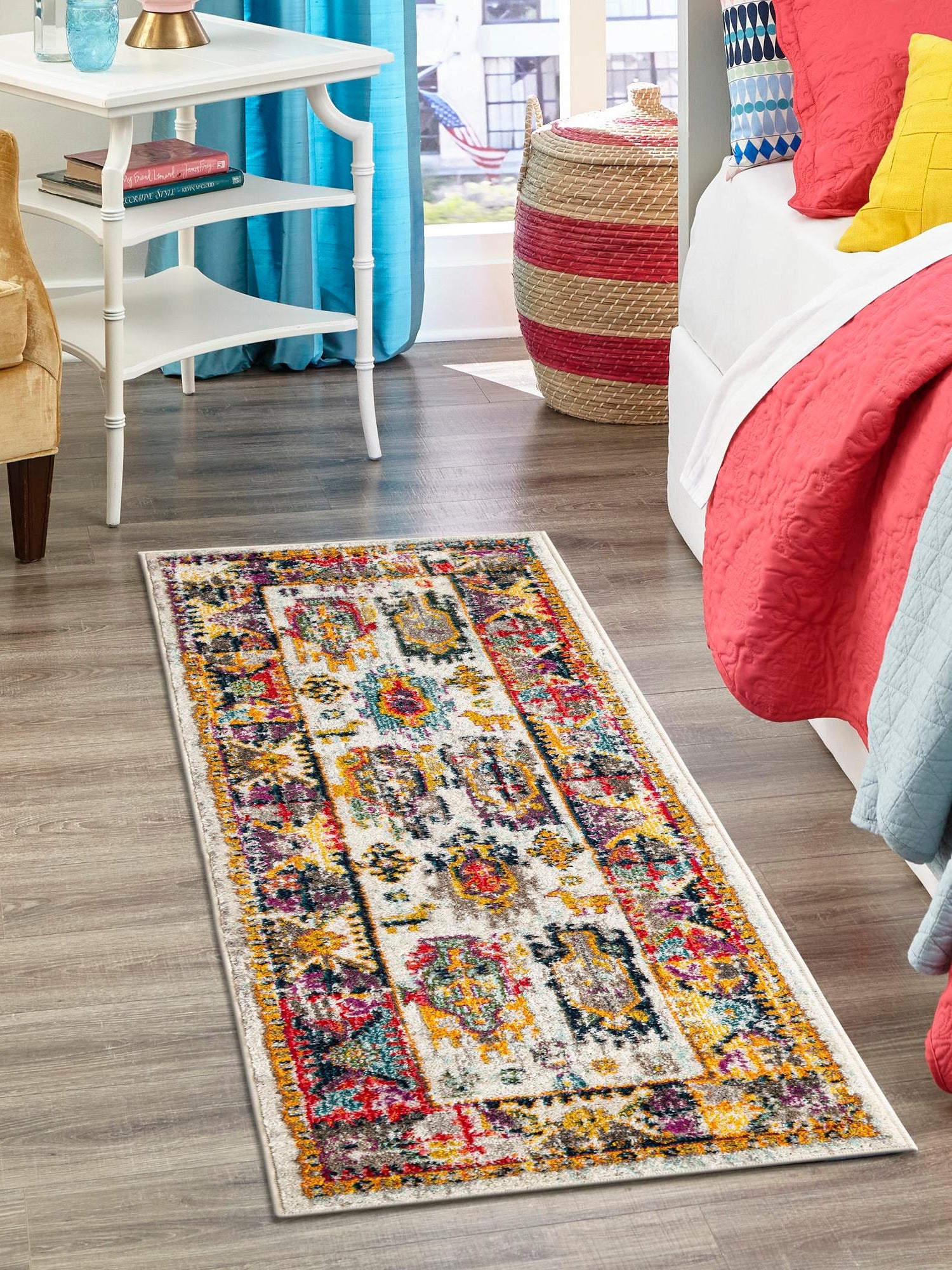 Ivory 2' 7 x 10' Penrose Runner Area Rug