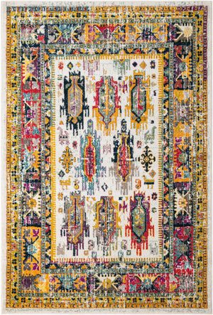 Ivory 6' 1 x 9' Penrose Rectangle Area Rug