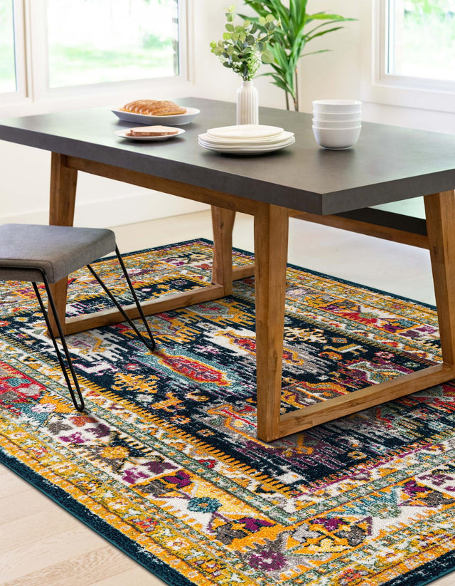 Navy Blue 9' x 12' Penrose Rectangle Area Rug