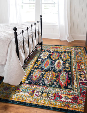 Navy Blue 9' x 12' Penrose Rectangle Area Rug