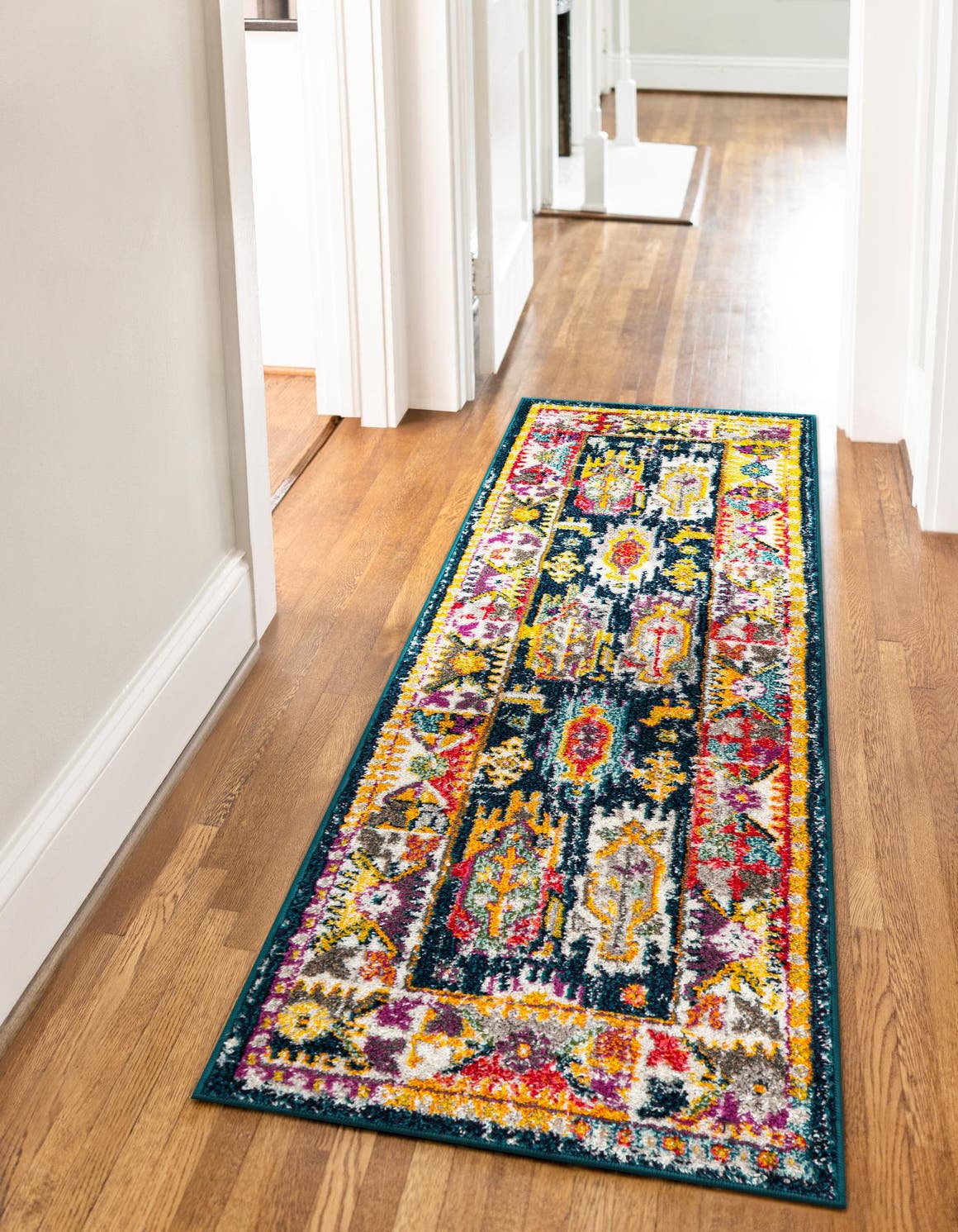 Navy Blue 2' x 6' 1 Penrose Runner Area Rug