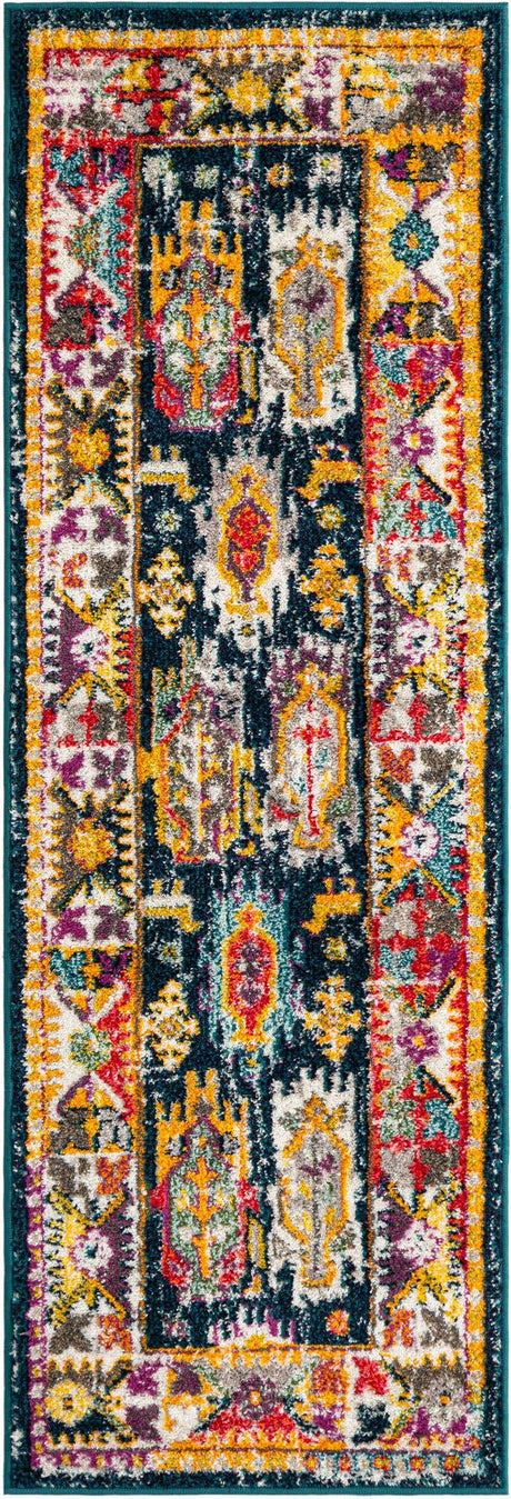 Navy Blue 2' x 6' 1 Penrose Runner Area Rug