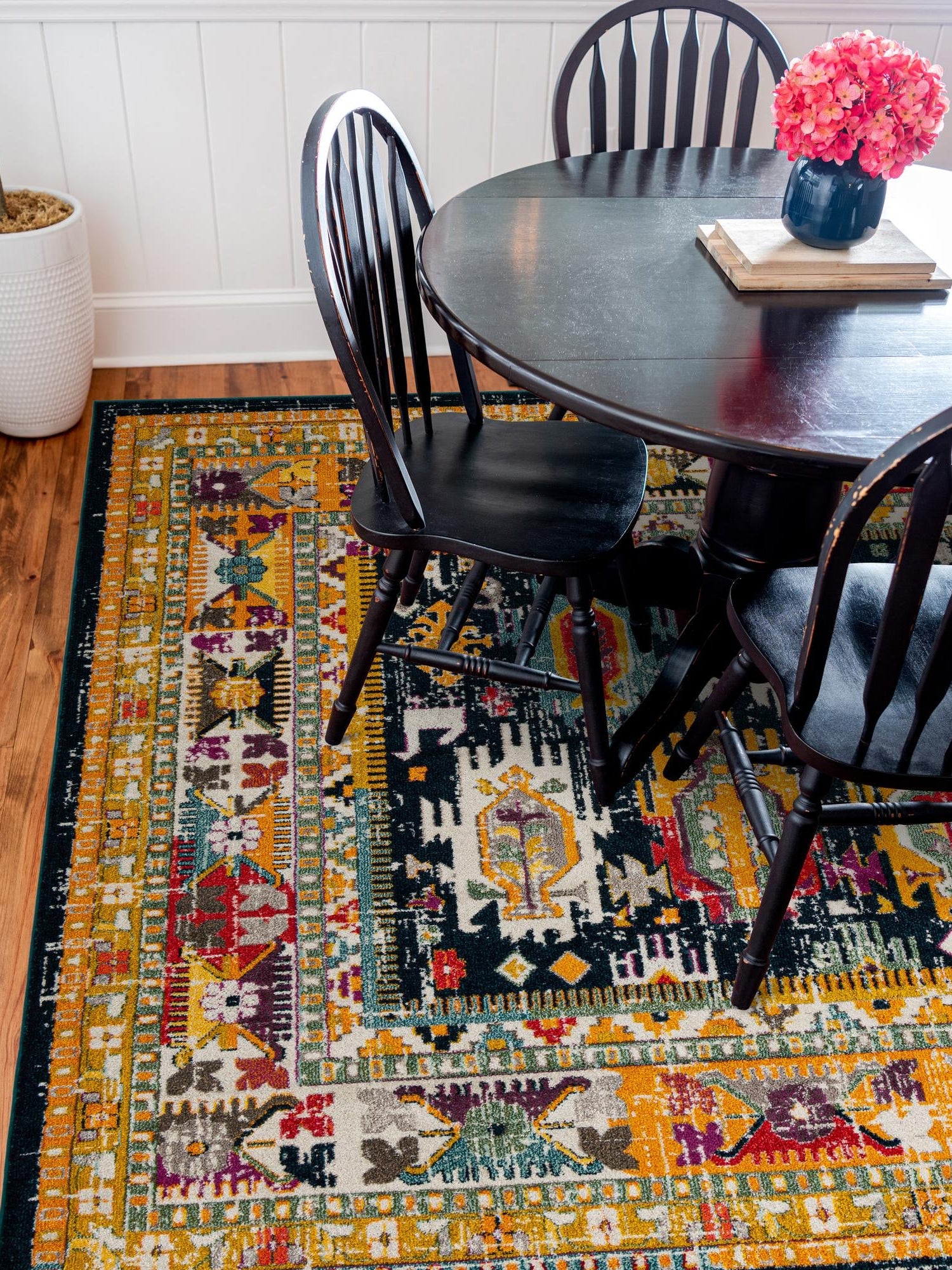 Navy Blue 10' x 10' Penrose Square Area Rug