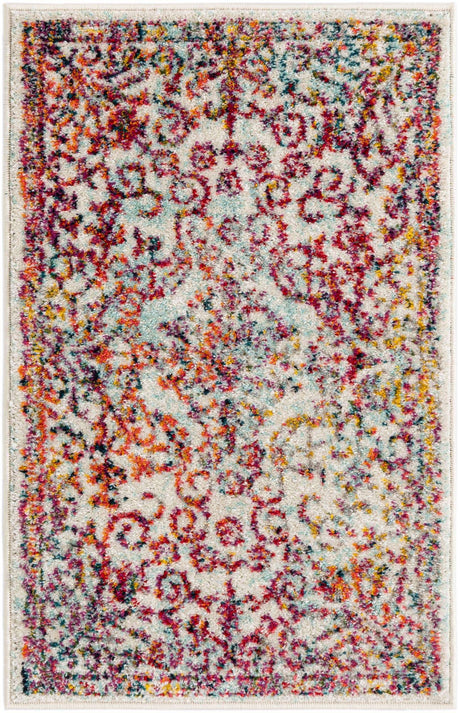 Ivory 2' x 3' 1 Penrose Rectangle Area Rug