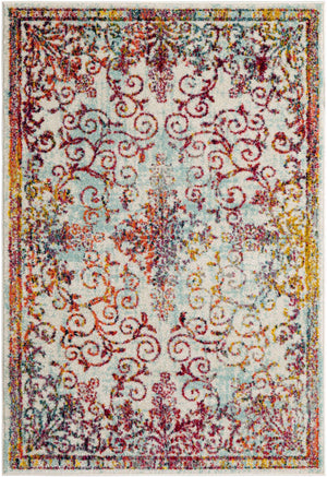 Ivory 4' 1 x 6' 1 Penrose Rectangle Area Rug
