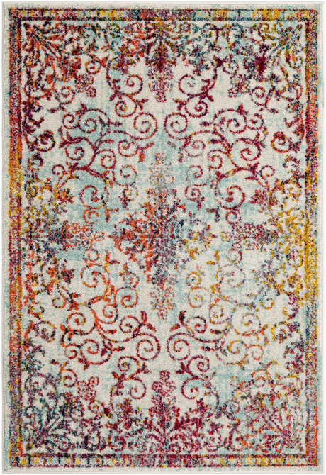 Ivory 4' 1 x 6' 1 Penrose Rectangle Area Rug