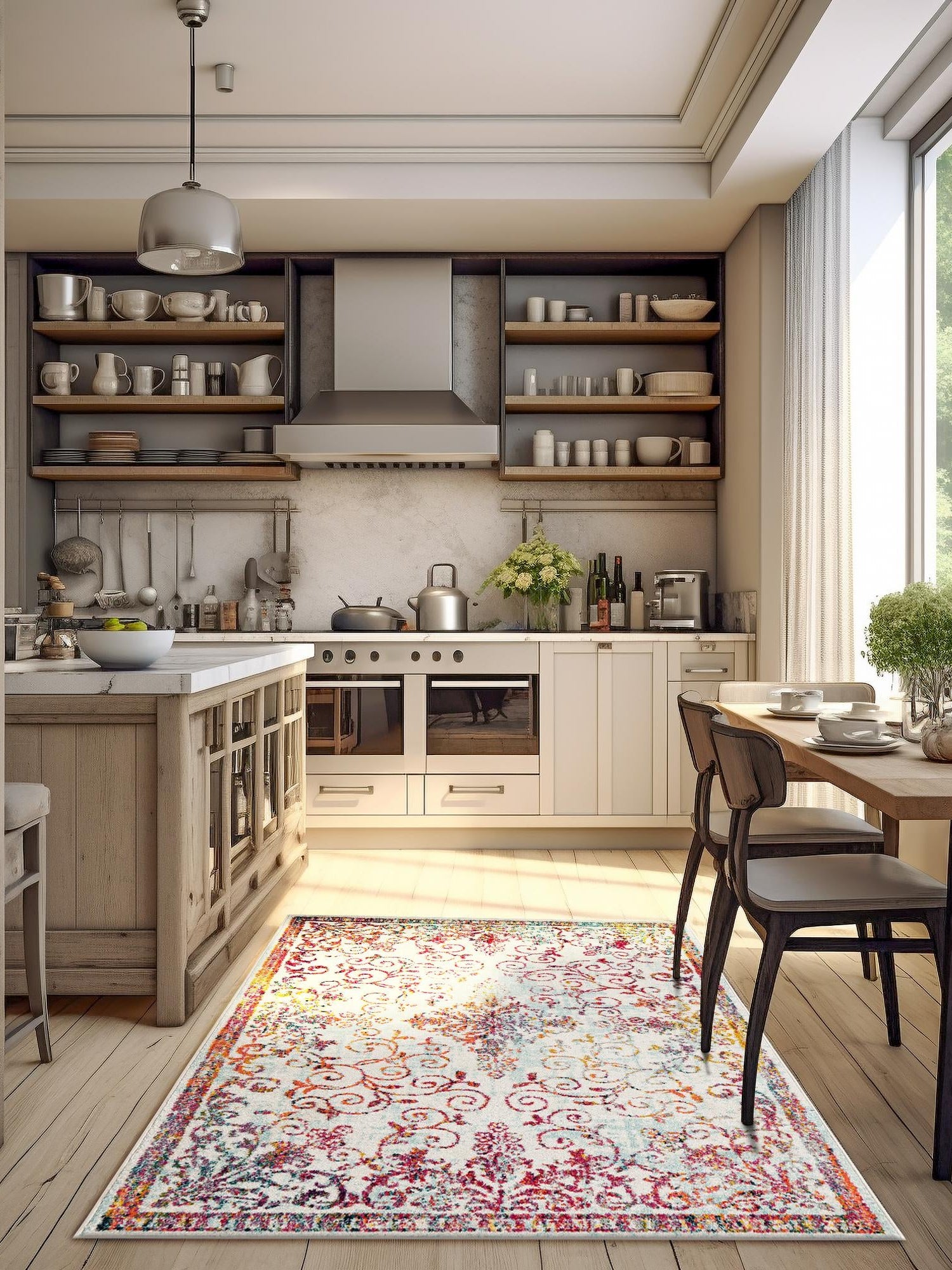 Ivory 10' x 14' 1 Penrose Rectangle Area Rug