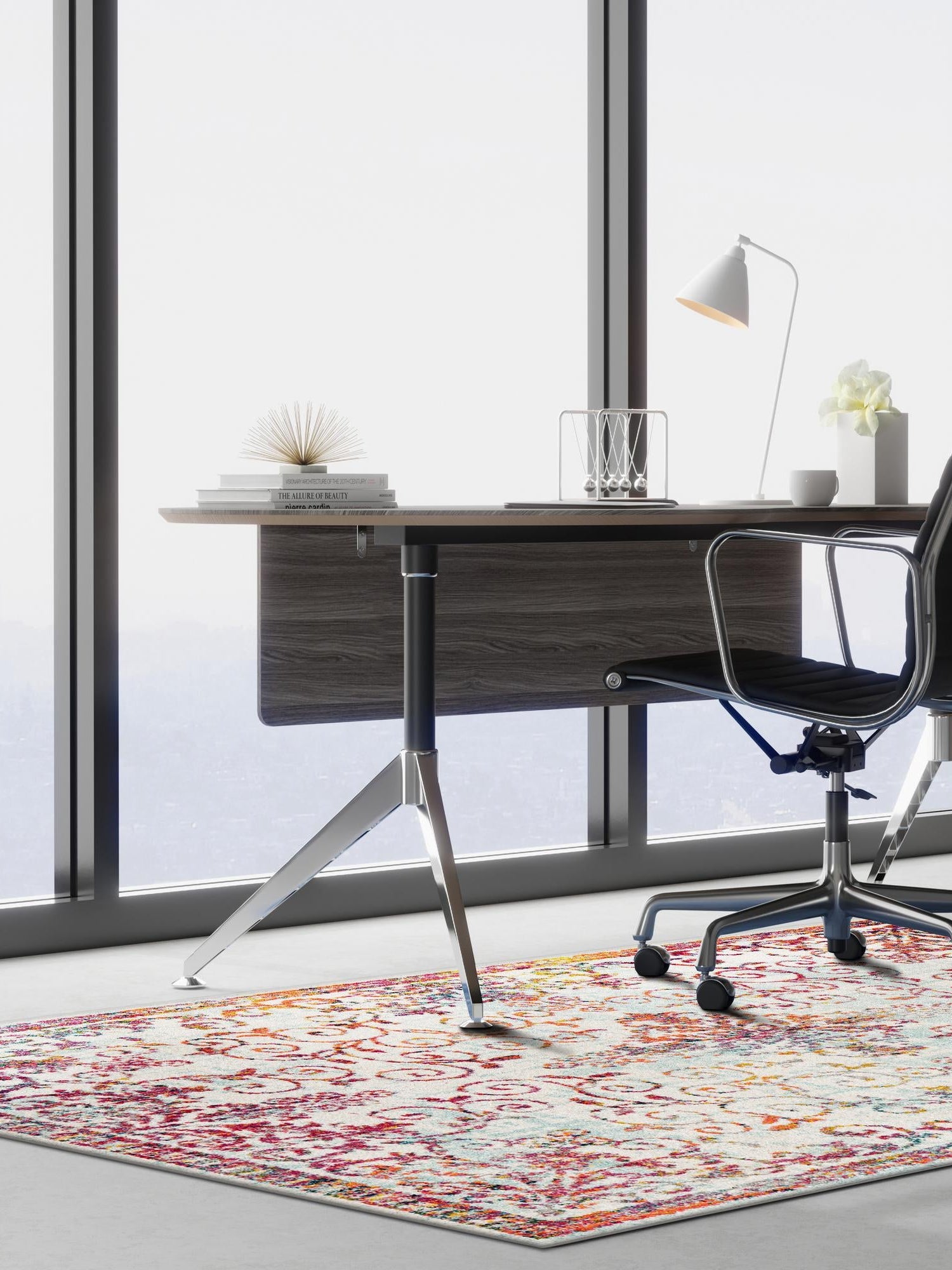 Ivory 7' 10 x 10' Penrose Rectangle Area Rug