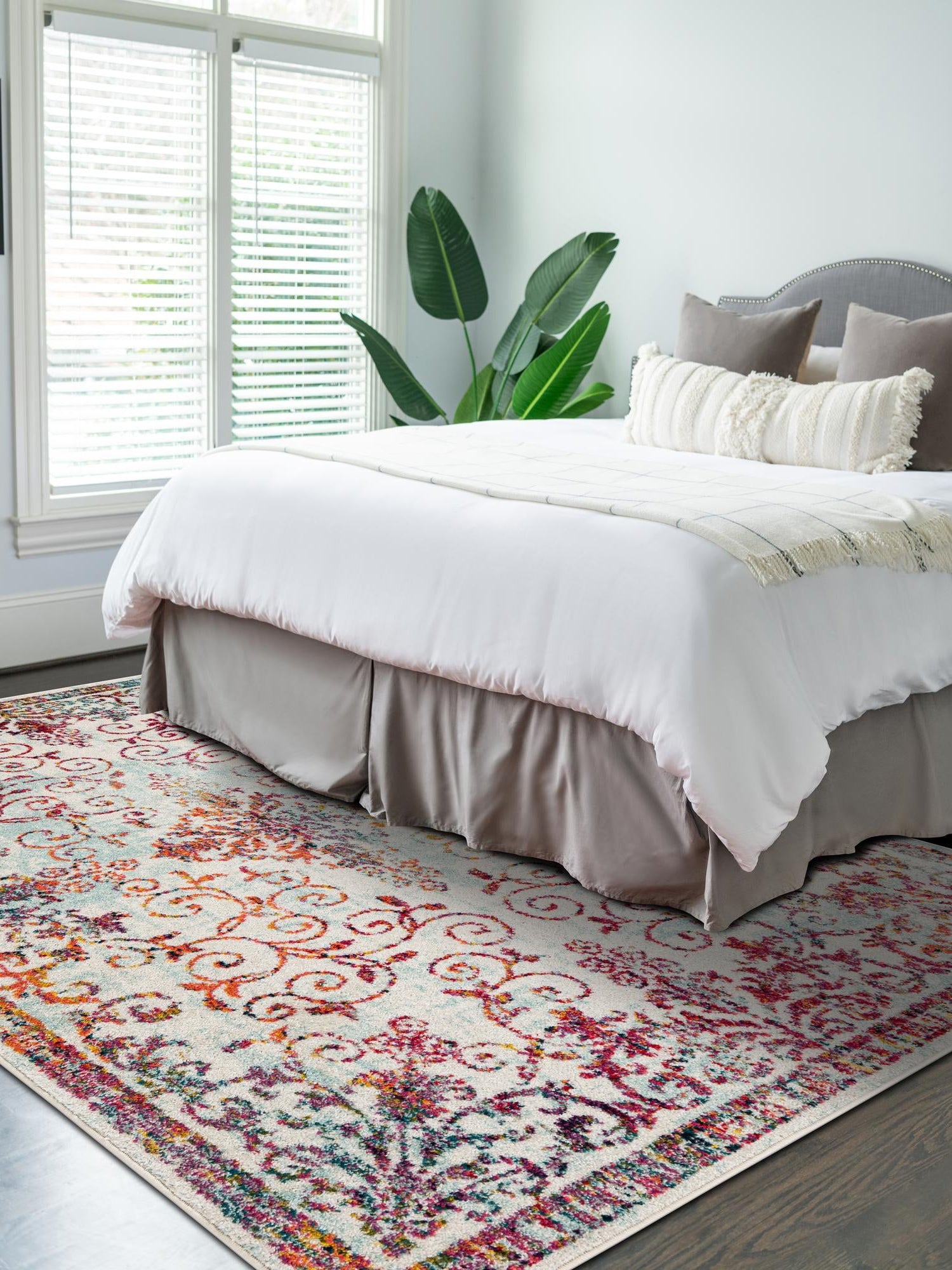 Ivory 6' 1 x 9' Penrose Rectangle Area Rug