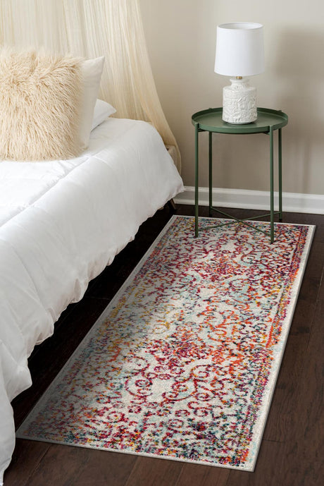 Ivory 2' 7 x 10' Penrose Runner Area Rug