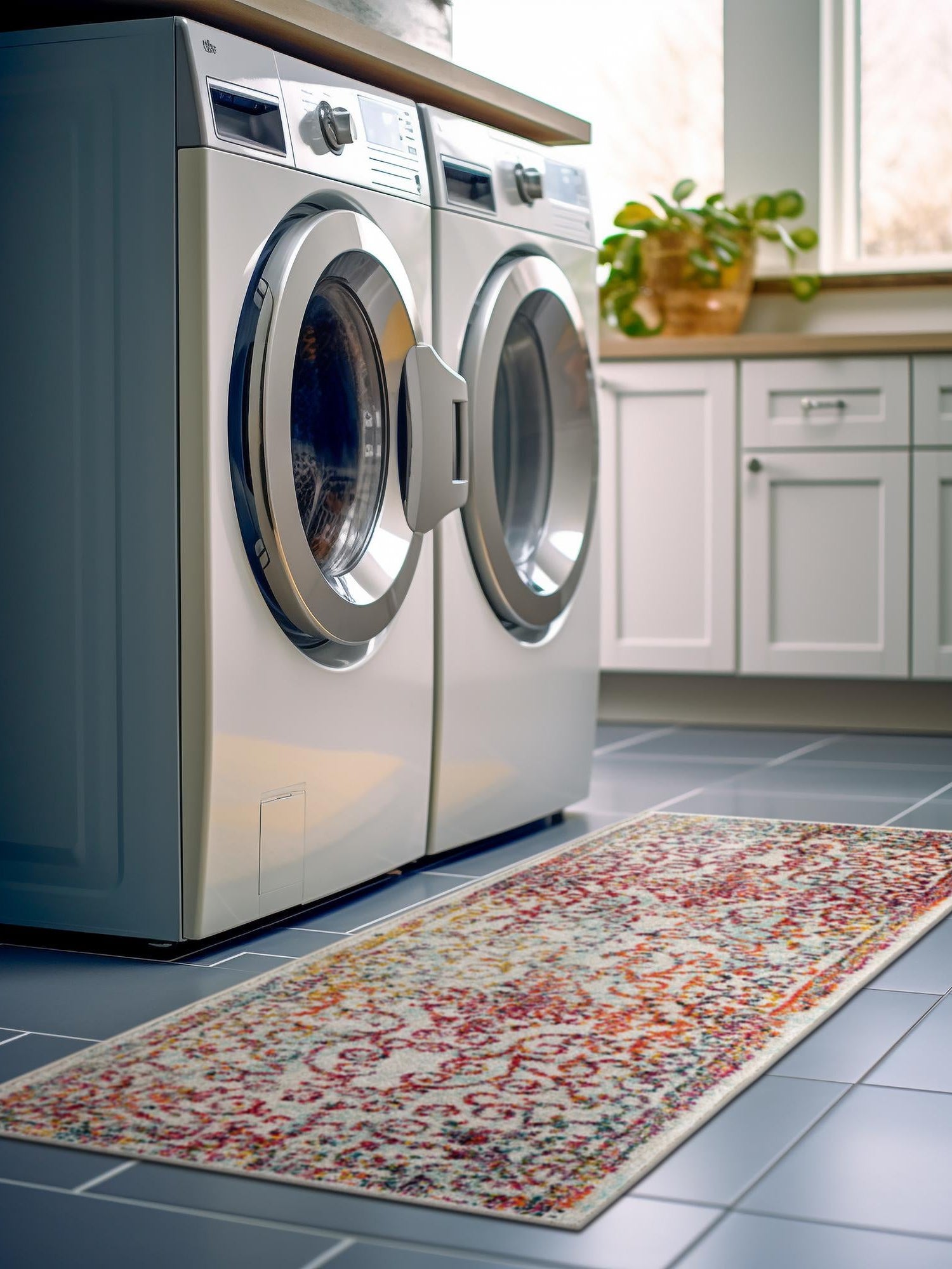 Ivory 2' x 8' Penrose Runner Area Rug